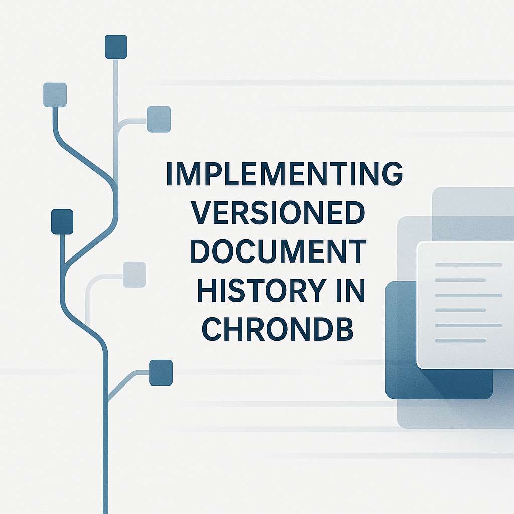 Implementing Versioned Document History in ChronDB